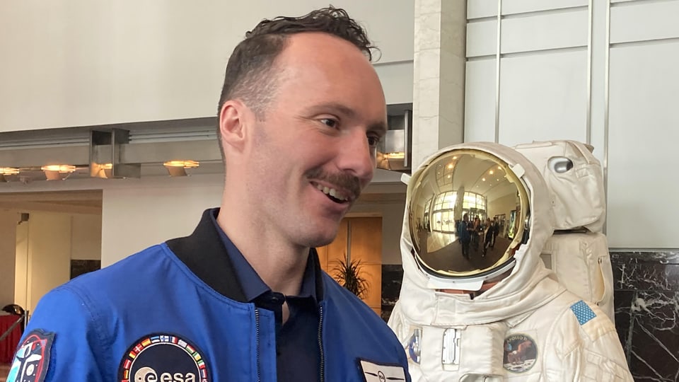 Der künftige Schweizer Astronaut Marco Sieber.