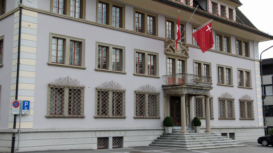Das Rathaus in Schwyz