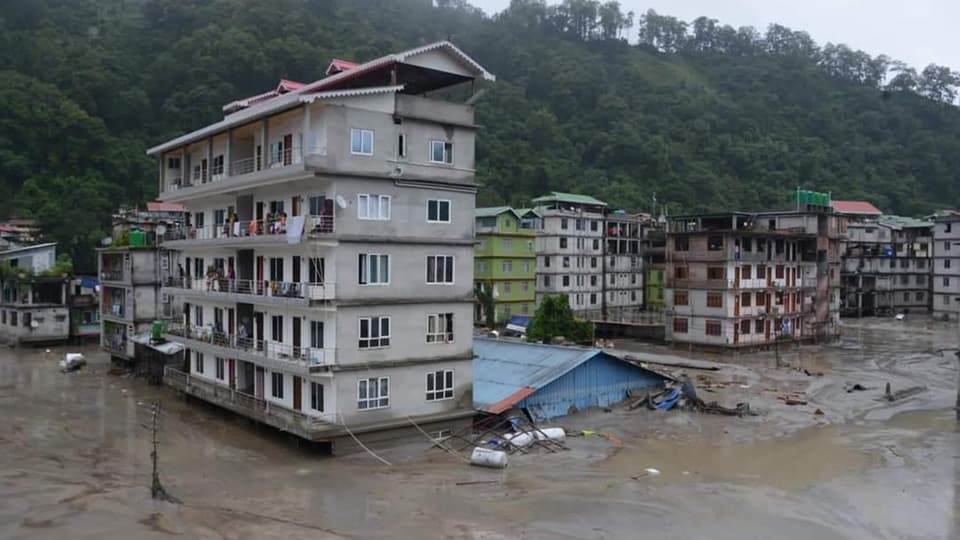 Sturzflut Indien