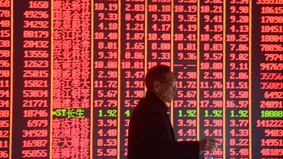 Chinesische Börsenkurse