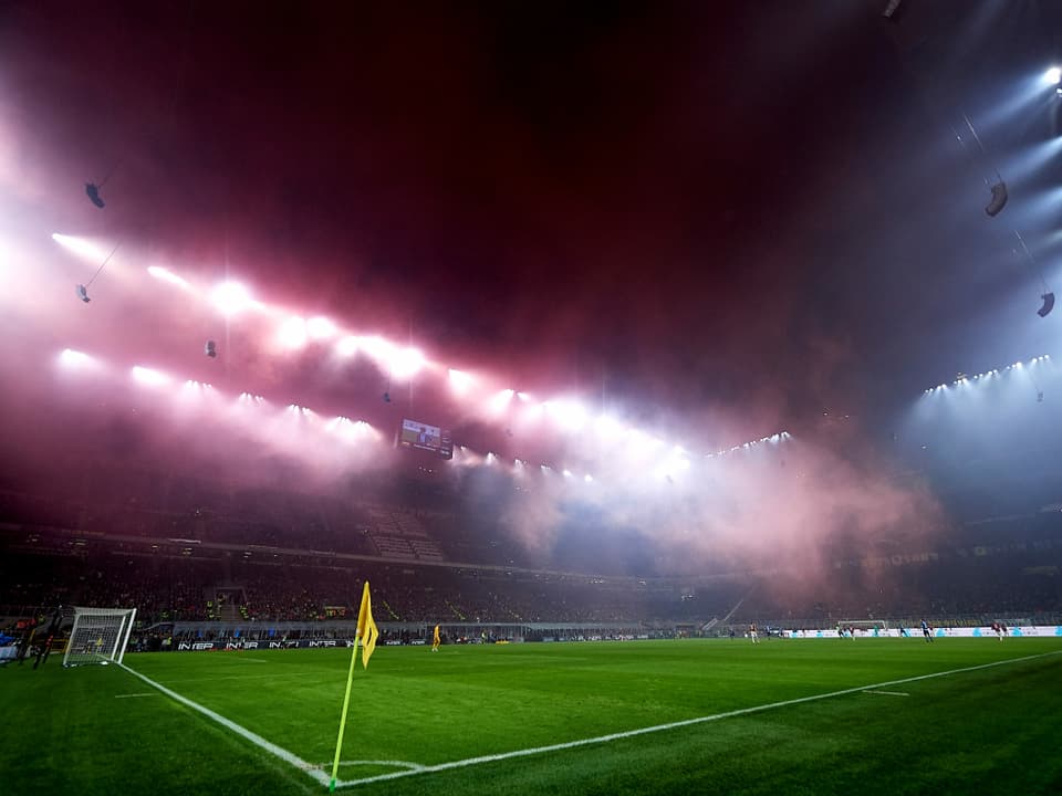 Das San-Siro-Stadion in Mailand.
