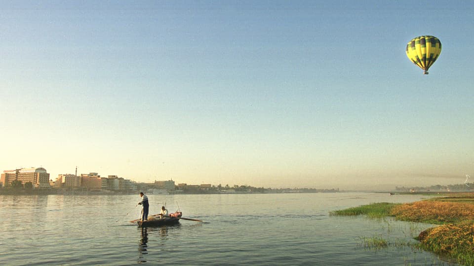 Anfangs Juli erreicht das Nil-Hochwasser Ägypten.
