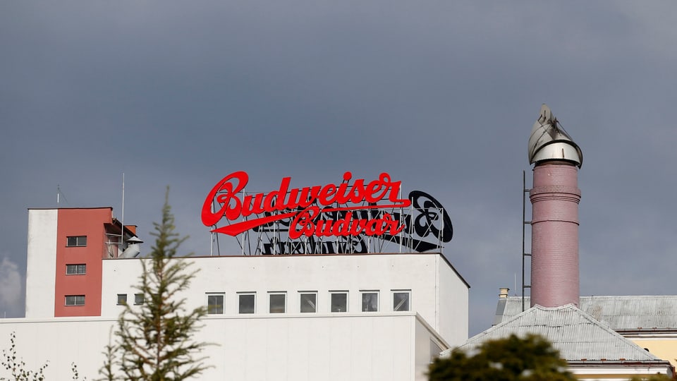 Budweiser Fabrik in Budweis