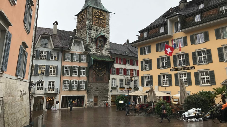 Die Altstadt von Solothurn.