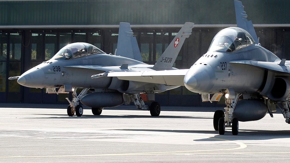 F/A-18-Flugzeuge.