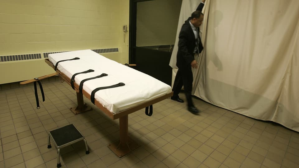 Das Hinrichtungszimmer eines Gefägnisses in Ohio.