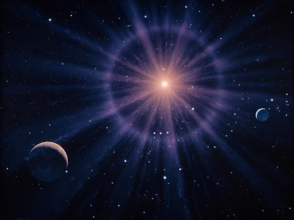 Darstellung des Sterns Betelgeuse