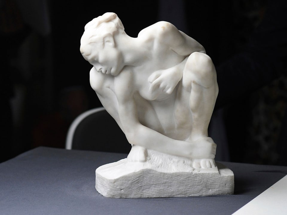 «Kauernde» von Auguste Rodin (1840-1917).