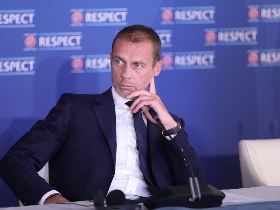 Will nichts von einem Belarus-Ausschluss wissen Uefa-Präsident Aleksander Ceferin.