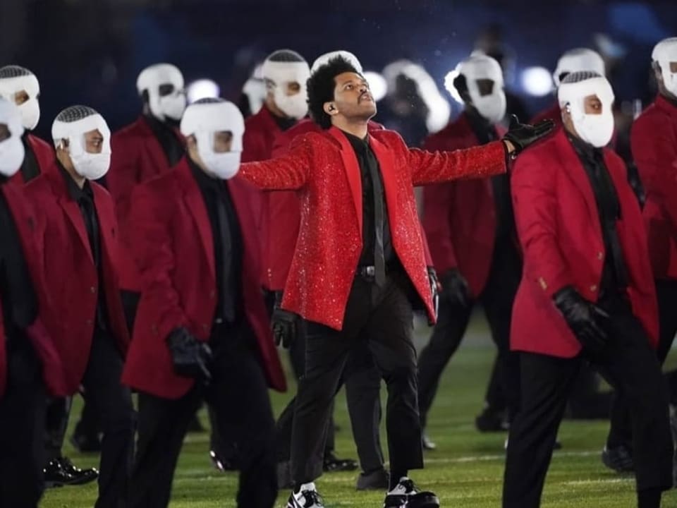 The Weeknd beim Super Bowl