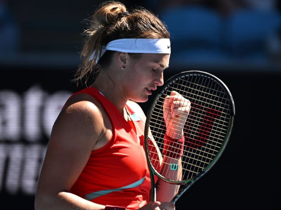 Konnte erneut den Kopf aus der Schlinge ziehen Aryna Sabalenka.