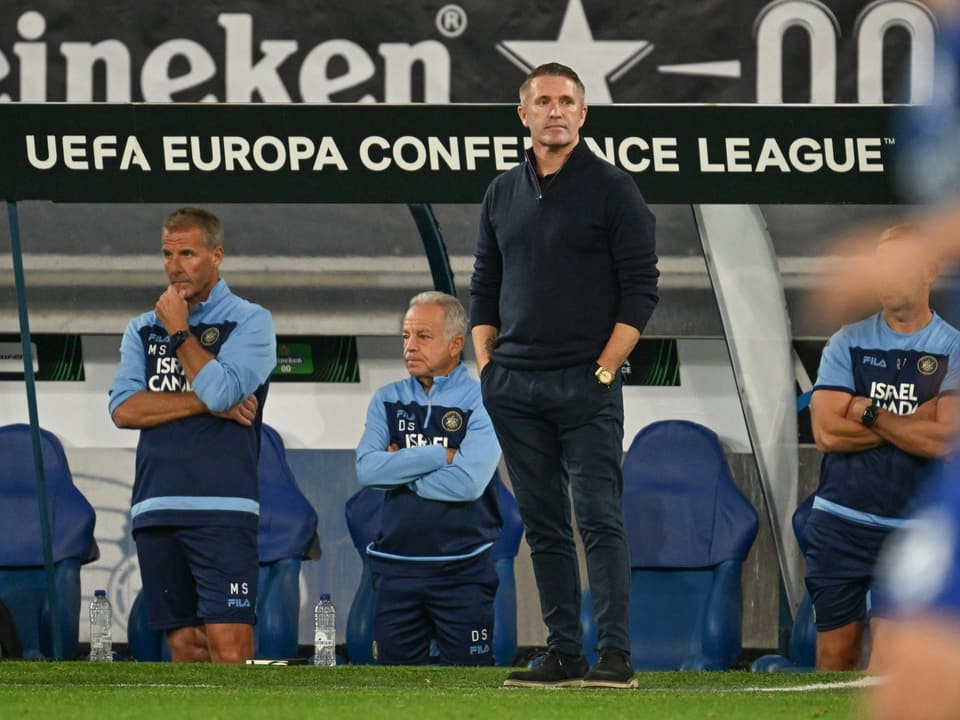 Robbie Keane, Trainer von Maccabi Tel Aviv.