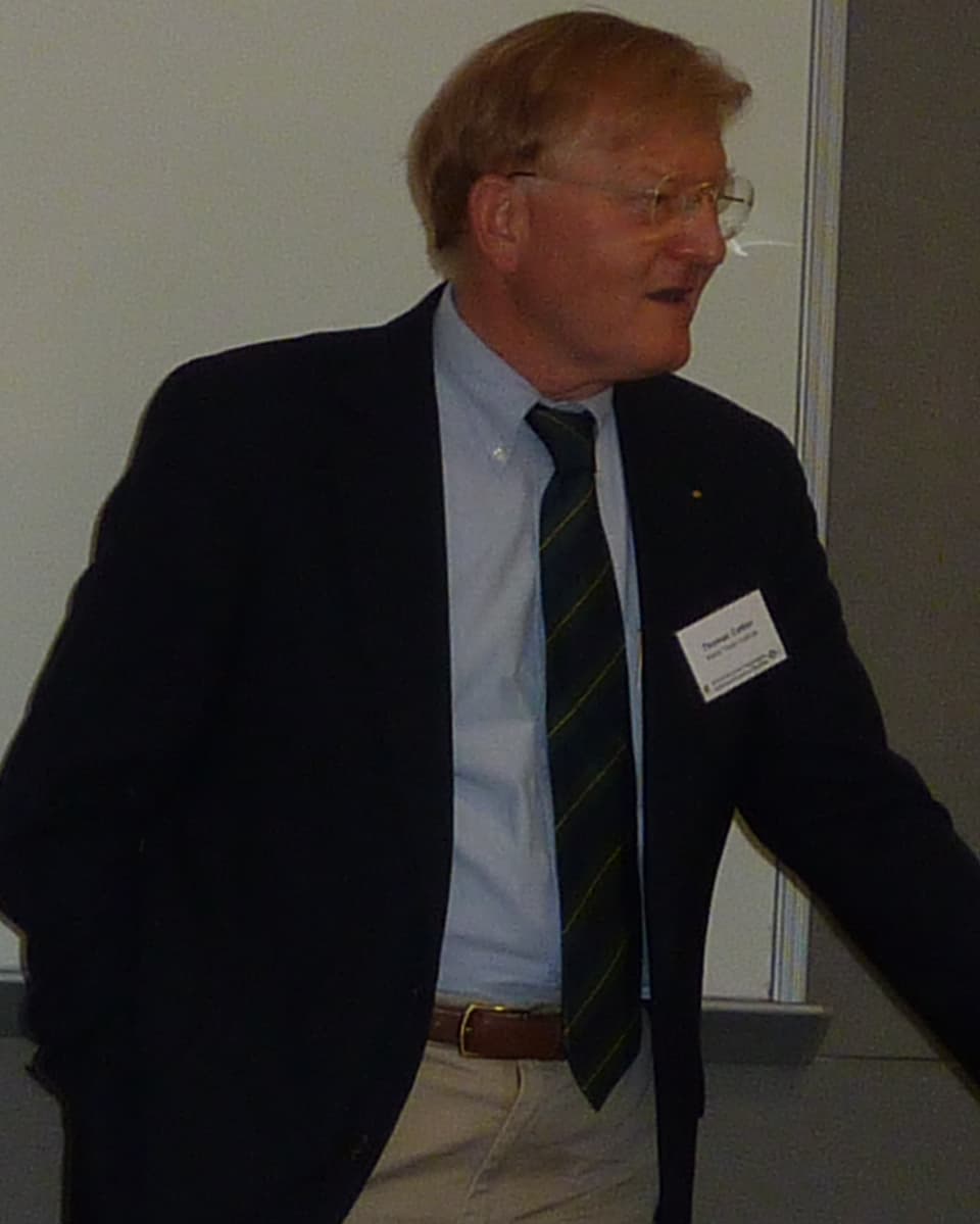 Europarechtler Thomas Cottier.