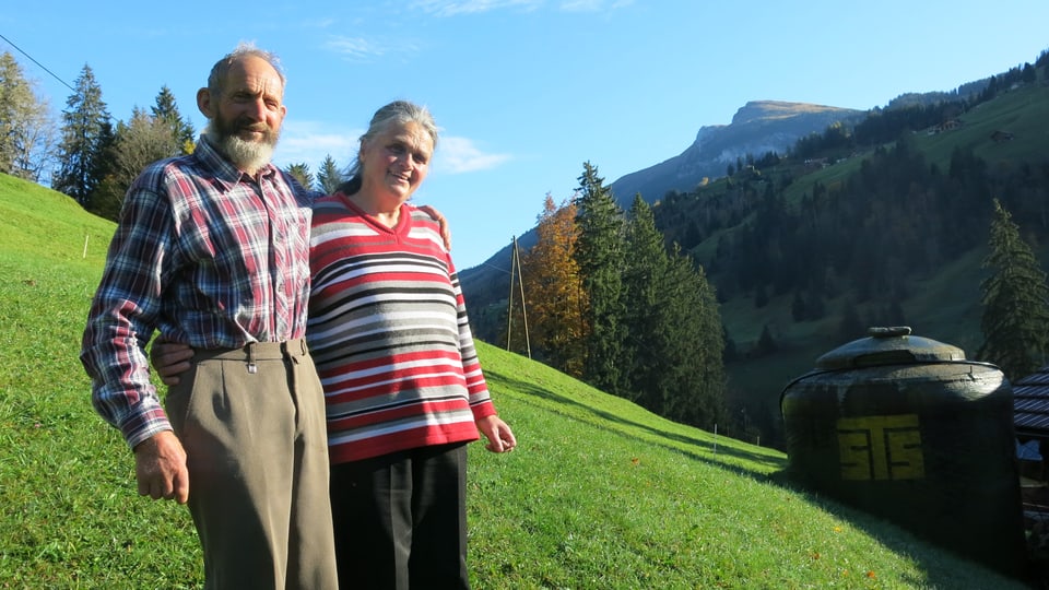 Samuel und Lisbeth Pieren sind nach dem Alpsommer wieder im Tal.