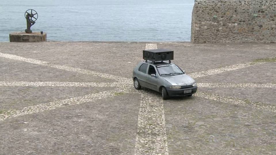 Auto auf Platz