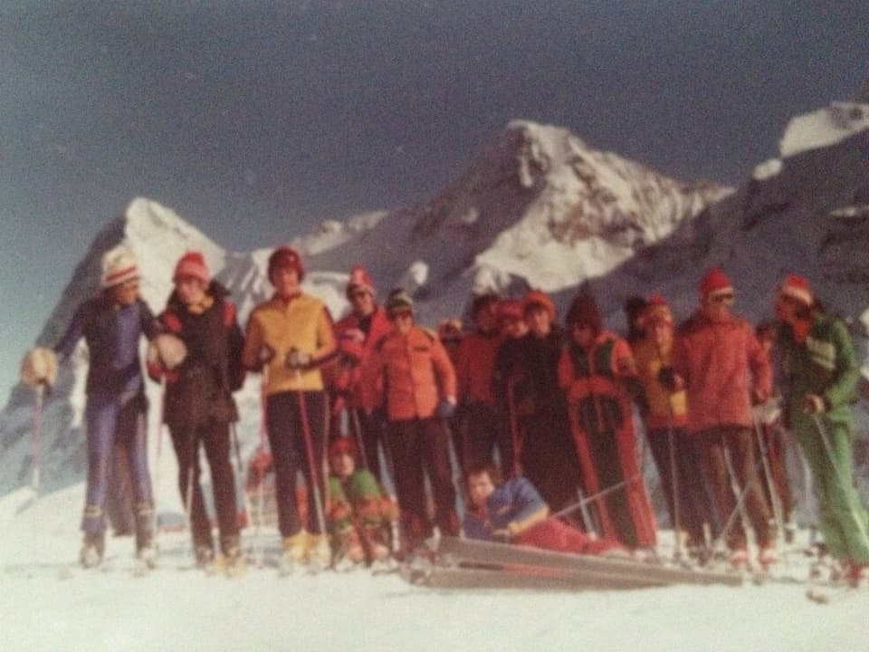 Dann schick'ich doch gleich noch eines vom Skilager 1976 :-)