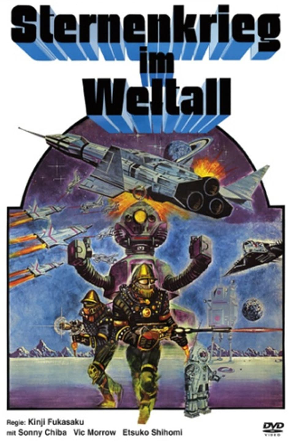 DVD Cover von «Sternenkrieg im Weltall».
