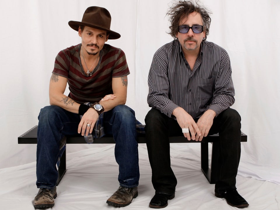 Johnny Depp und Tim Burton.