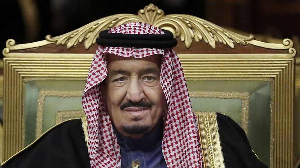Der saudische König Salman