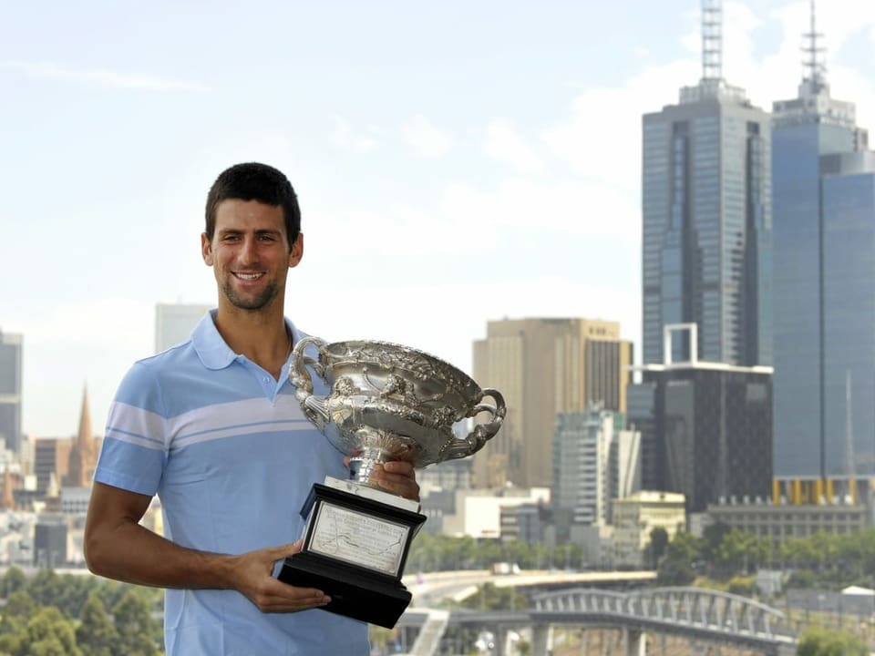 Djokovic in Melbourne 2011