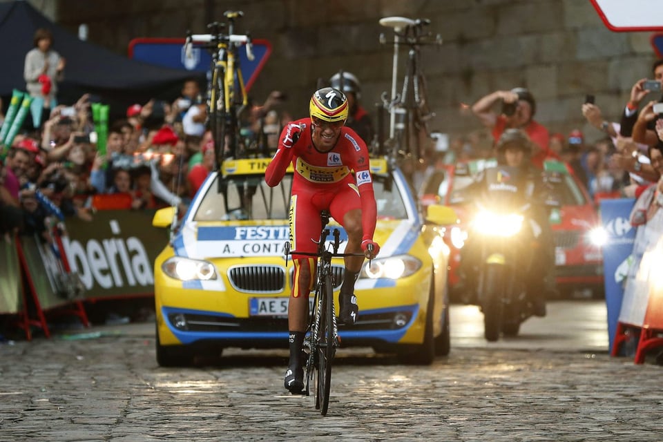 Alberto Contador fährt an der Vuelta seinem 3. Gesamtsieg entgegen.