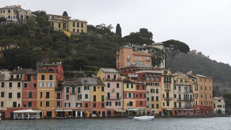 Farbige Häuser in Portofino