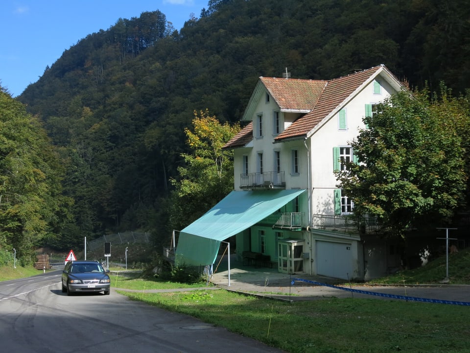 Das Gasthaus Grünenwald.