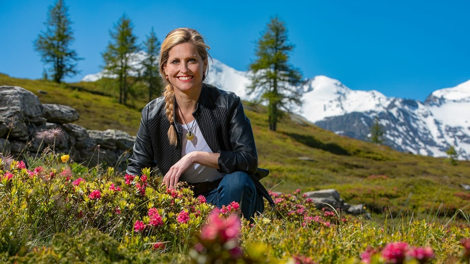 Sabine Dahinden erzählt diesen Sommer für «Schweiz aktuell» eine Woche lang Geschichten aus dem Simplongebiet.