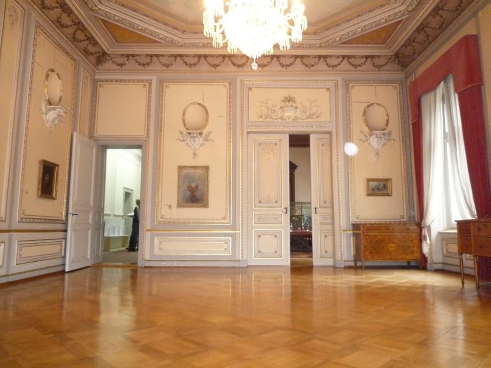 Musiksaal der Villa Kirchhofer.