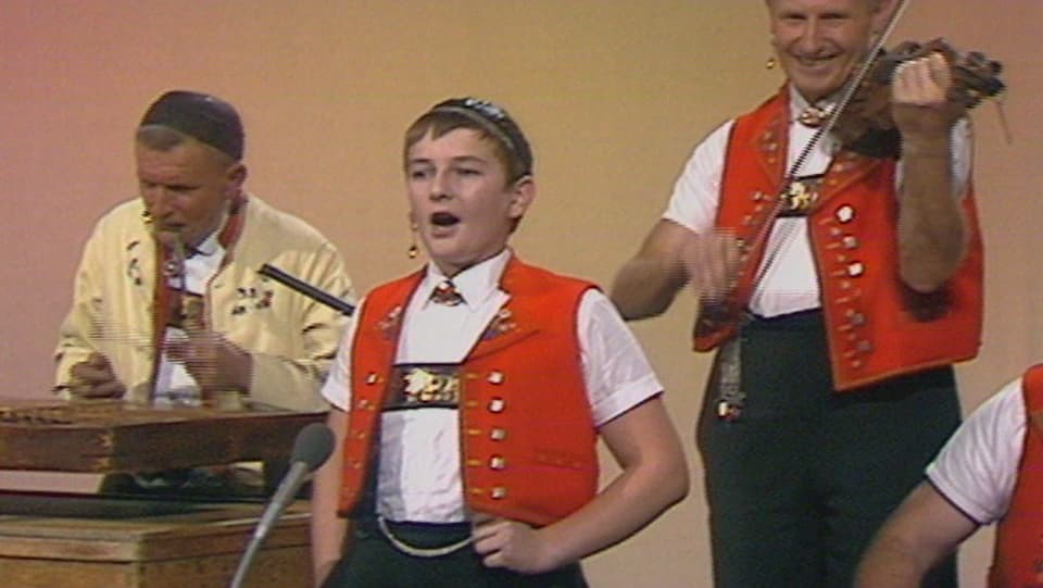 Walterli Mittelholzer 1974 in der Sendung «Für Stadt und Land» 