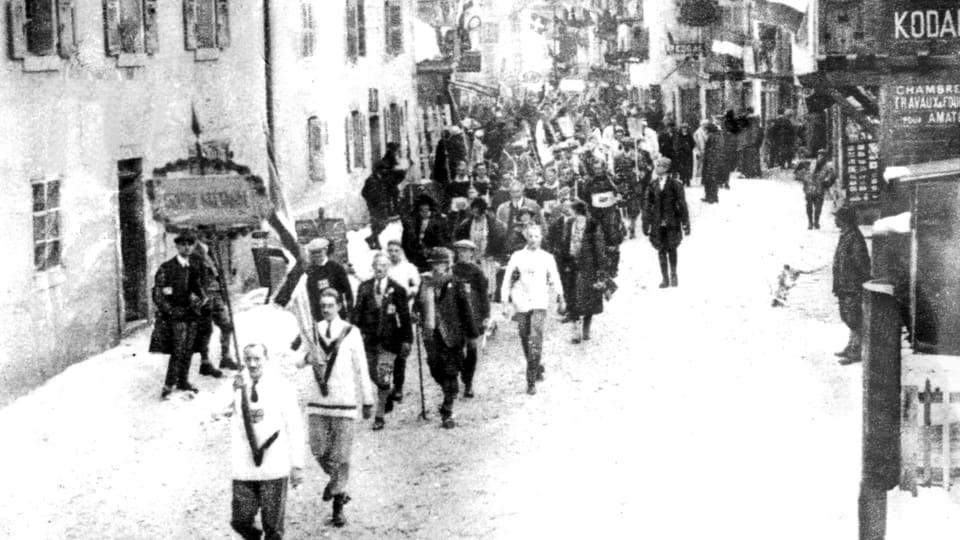 In Chamonix wurden 1924 die ersten Olympischen Winterspiele ausgetragen (Radio SRF 1)