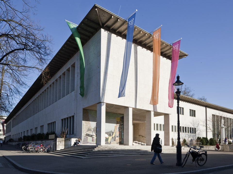 Hauptgebäude der Uni Basel.