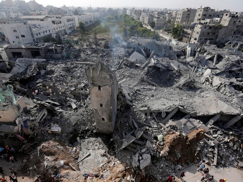 Trümmer in Gaza-Stadt