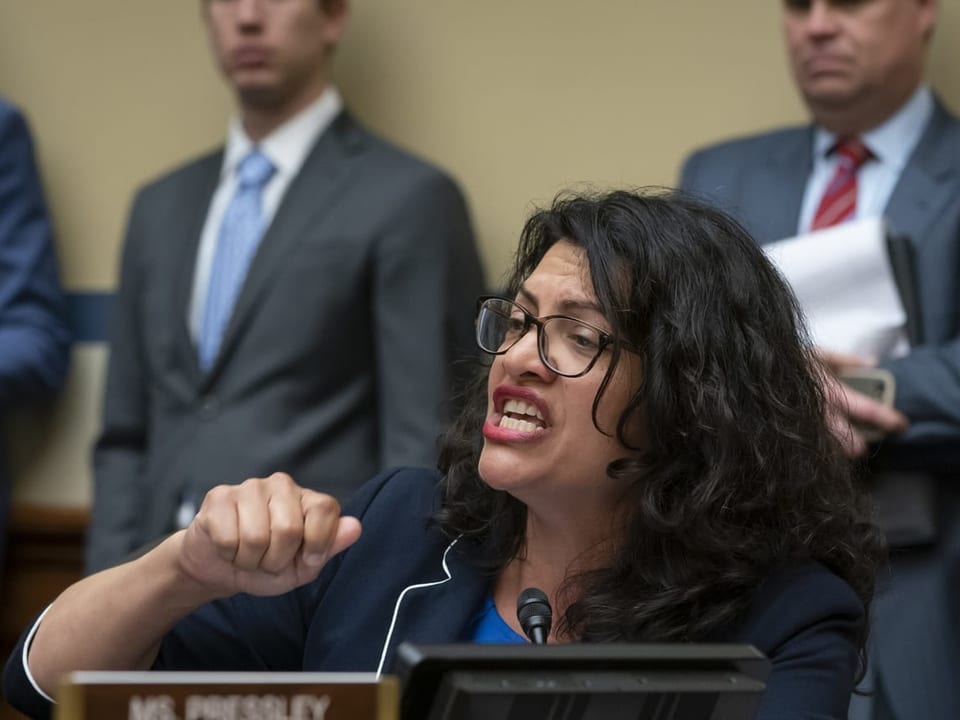 Rashida Tlaib im Parlament