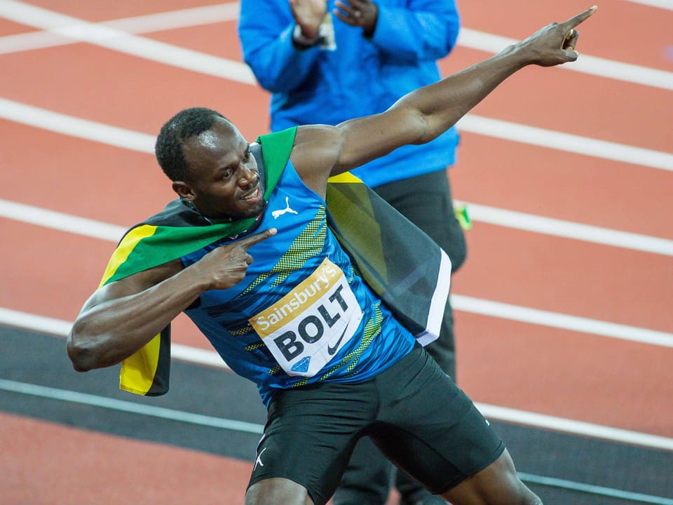 Usain Bolt scheint rechtzeitig fit zu sein für die WM.