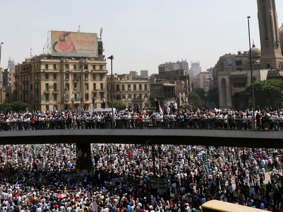 Mursi-Anhänger in Kairo.