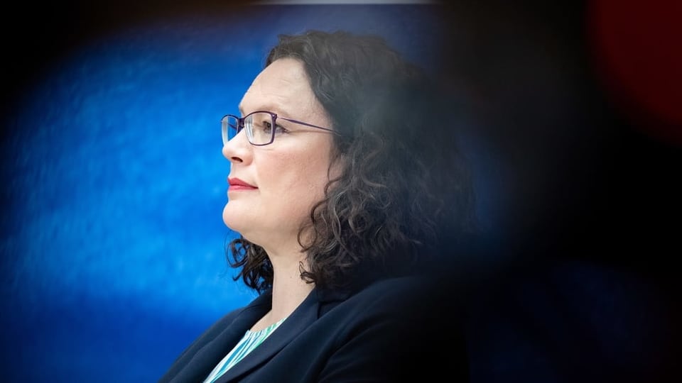 Schicksalstage für SPD-Chefin Andrea Nahles