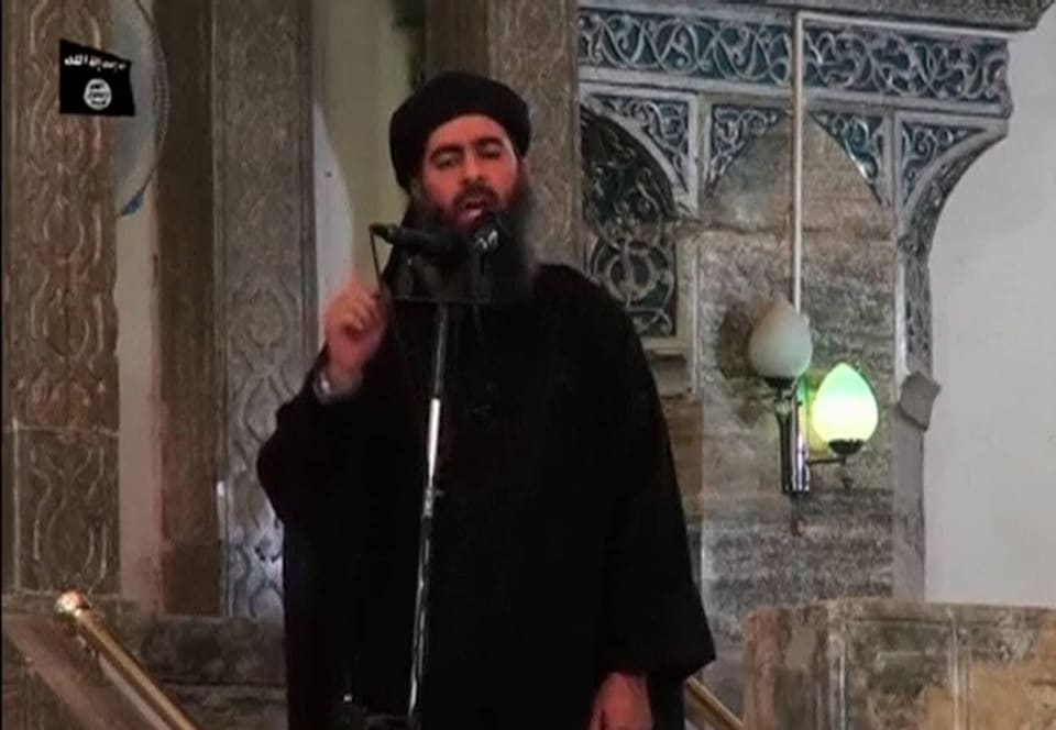 Aufnahme von Baghdadi 2014