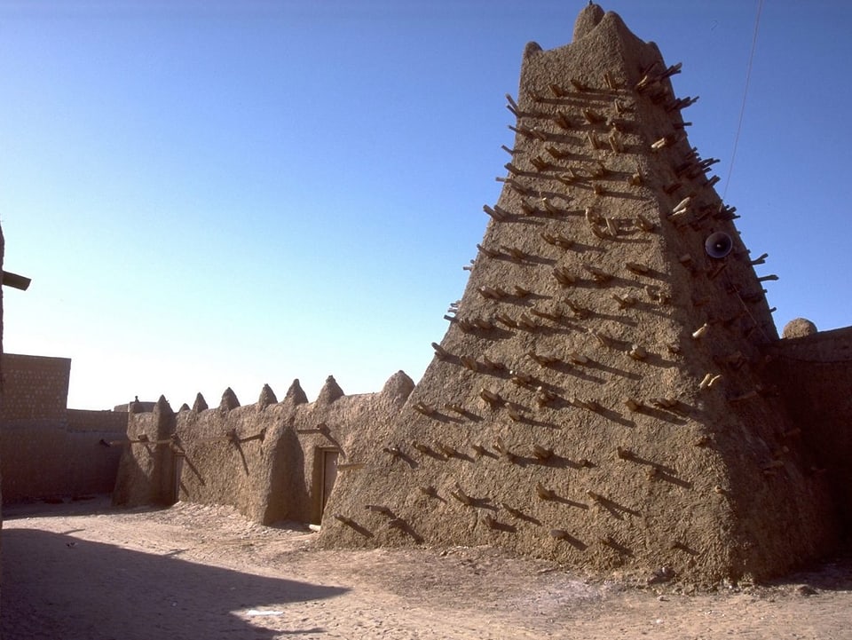 Mausoleum in Timbuktu.