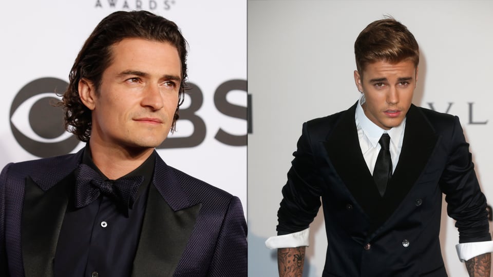 Orlando Bloom und Justin Bieber