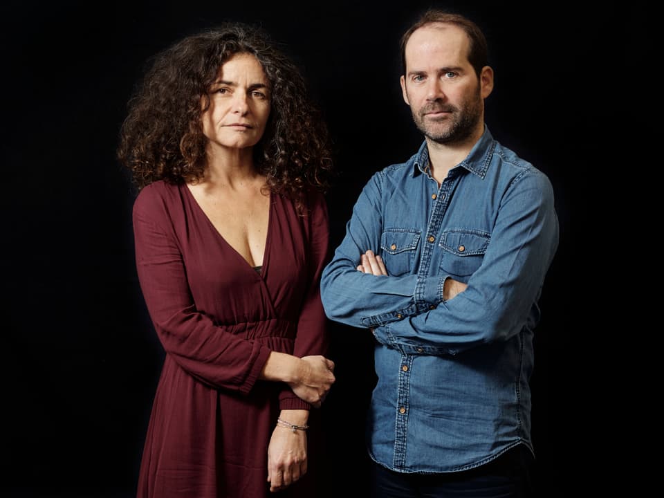 Autorin Valérie Igounet und Fotograf Vincent Jarousseau. 