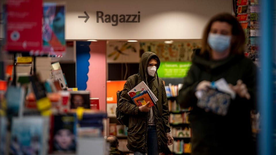Roms Buchhandlungen wieder offen