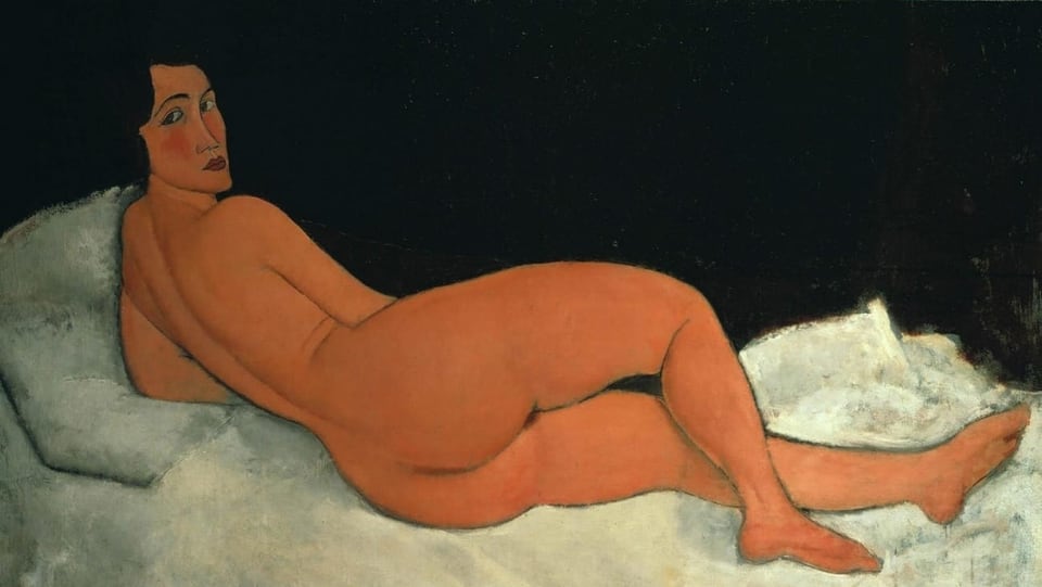 Bild «Nu couche (sur le cote gauche)» von Amedeo Modigliani