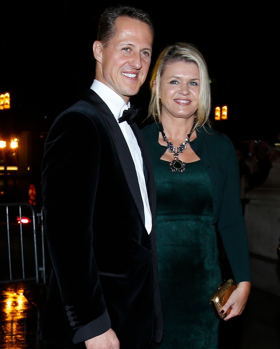 Unzertrennlich Corinna und Michael Schumacher