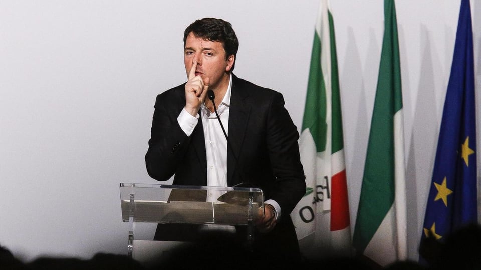 Matteo Renzi tritt ab - will aber wieder an die Spitze