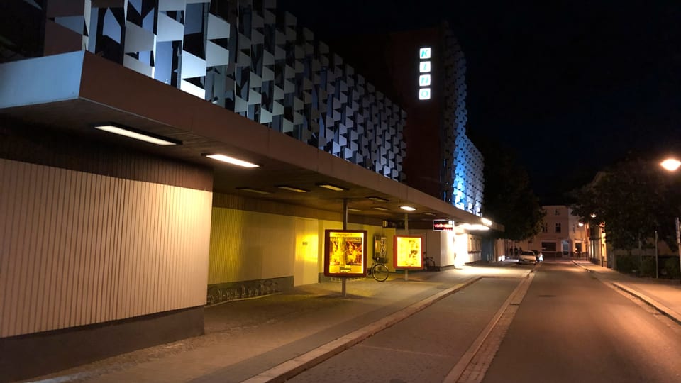 Aussenansicht Kino «Weltspiegel».