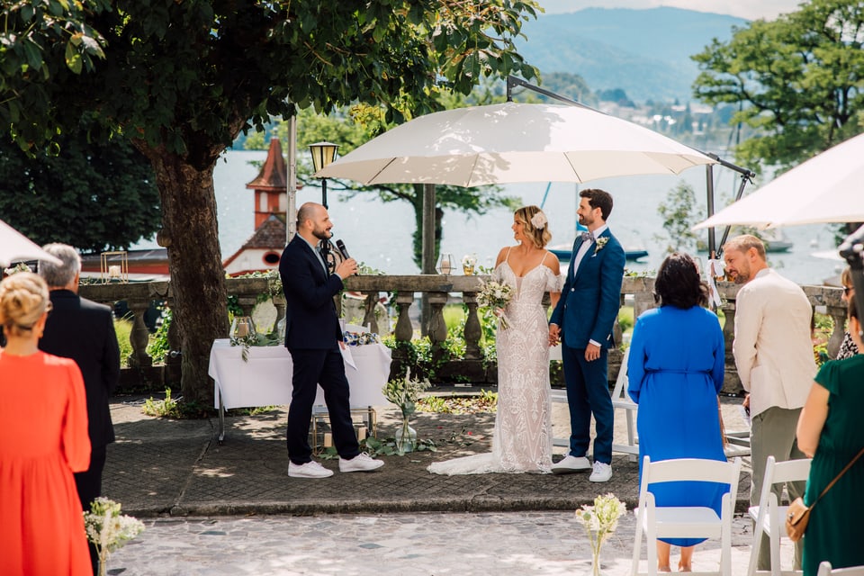 Hochzeit mit Moderator Michael Rauchenstein