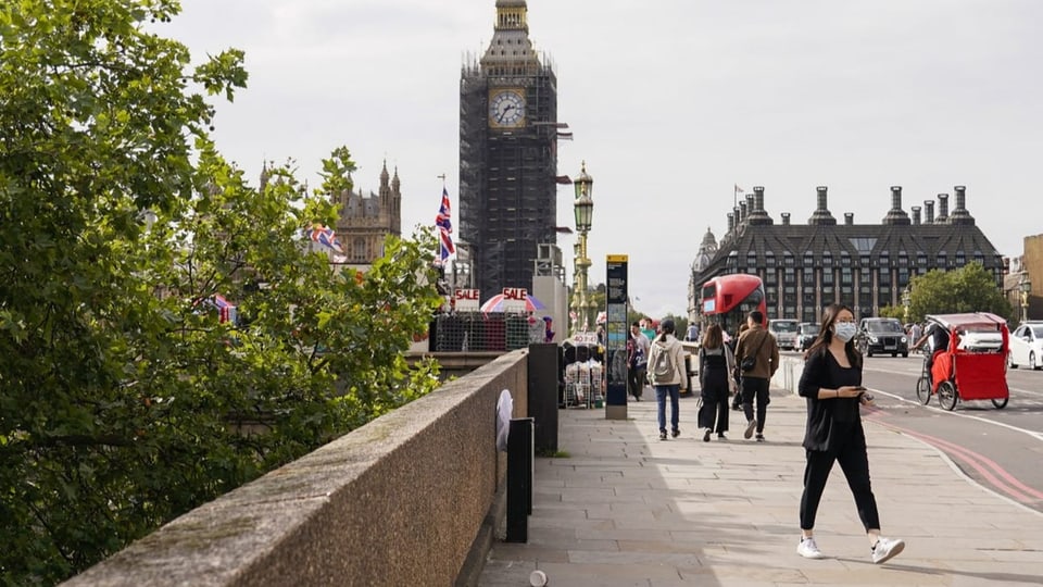 Der Big Ben in London.