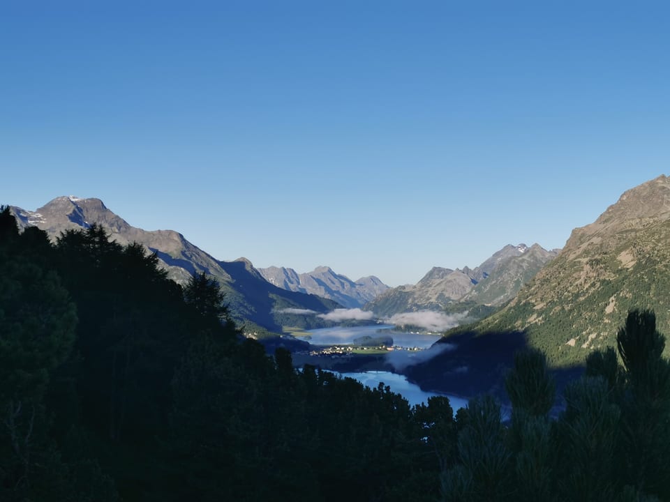 La pli bella vista da bun'ura en l'Engiadina'Ota La pli bella vista da bun'ura en l'Engiadina'Ota