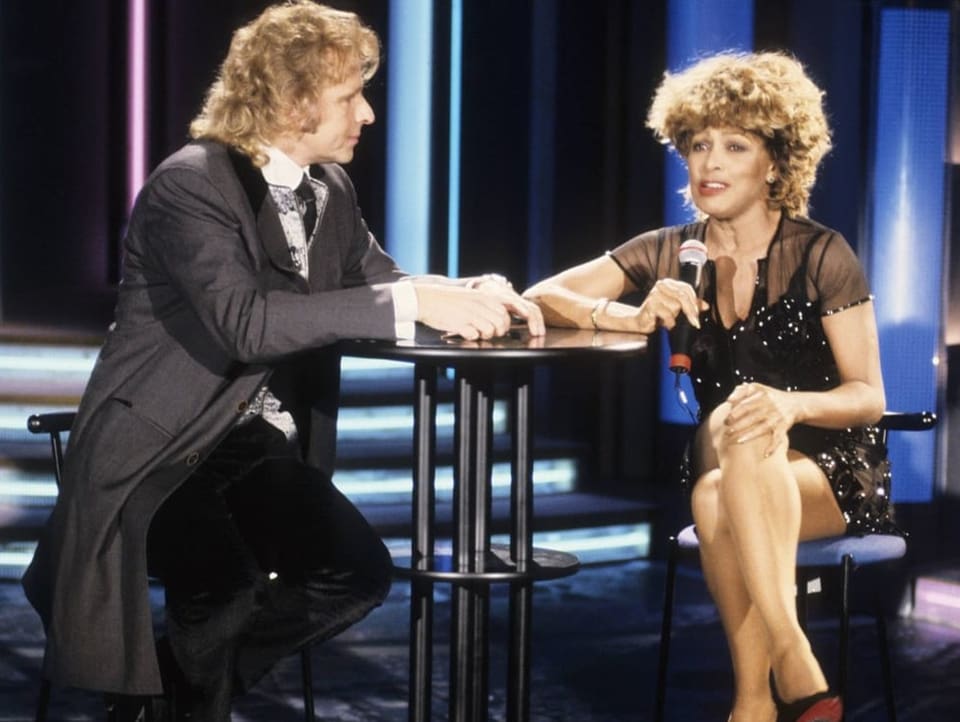 Thomas Gottschalk interviewt Tina Turner